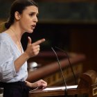 La ministra de Igualdad, Irene Montero