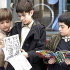 Carlitos, Luis y Josete, los niños de 'Cuéntame'.