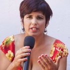 La candidata de Adelante Andalucía a la presidencia de la Junta en las elecciones del 19J, Teresa Rodríguez.