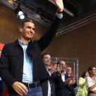 Pedro Sánchez, en su última cumbre con los barones del PSOE en septiembre.