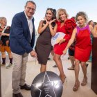 Chanel Terrero inaugura su estrella en Benidorm.