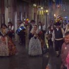 La lluvia ha frustrado la primera Ofrenda de Flores de Alicante