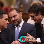 Pedro Sánchez y Patxi López