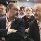 Javier Lambán y Miquel Iceta