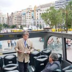 El presidente de la Fundación Jaume I, Javier Quesada, en la presentación del jurado de los Premios Rey Jaume I.