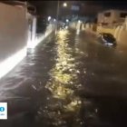 Inundaciones en Alicante.