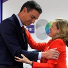 Pedro Sánchez y Nadia Calviño