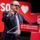 El candidato socialista, Ángel Gabilondo