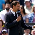 Roger Federer, en el pasado torneo de Wimbledon.