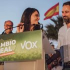 Macarena Olona y Santiago Abascal