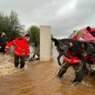 Rescate de los bomberos en Vinaròs