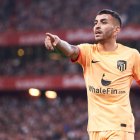 Angel Martin Correa, jugador del Atletico de Madrid en el partido contra el Athletic.