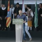 Santiago Abascal, en el reciente Viva 22 de Vox.