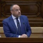 Alejandro Fernández interviene en el Parlament de Cataluña