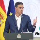 Pedro Sánchez, sin corbata