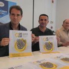 Presentación de CIRCULAR con José Luis Campos, organizador de la jornada, Pedro Lloret, concejal Seu Universitària y Bernabé Cano, alcalde de La Nucía