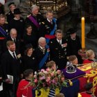 Los Reyes de España en el funeral de Isabel II