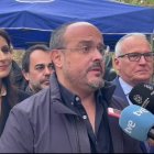 Alejandro Fernández el día de la Constitución en Barcelona