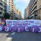 Concentración del Frente Abolicionista en Valencia.