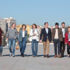 Feijóo llega con dirigentes del PP a la Intermunicipal de Valencia