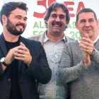 Rufián con Otegi