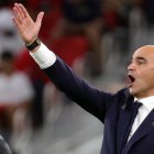 Roberto Martínez, al frente de la selección belga en el reciente Mundial de Catar.