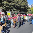 Manifestación contra la caza en Valencia.