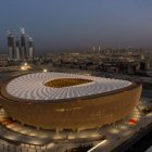 El estadio Lusail, escenario de la final del Mundial de Fútbol de 2022.