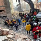 Los bomberos de Alicante en Turquía.