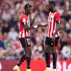 Los hermanos Williams, con la camiseta del Athletic Club.