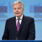 El comisario de Justicia, Didier Reynders