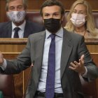 El líder del PP, Pablo Casado