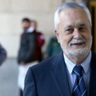 El expresidente de la Junta de Andalucía, José Antonio Griñán, durante el juicio del caso ERE en la Audiencia de Sevilla.