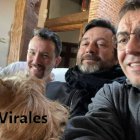 Pablo Iglesias, Rafa Mayoral y Juan Carlos Monedero