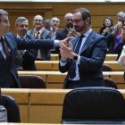 Feijóo este martes en la sesión de control al Gobierno en el Senado