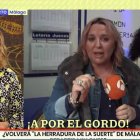 Susanna Griso, durante la conexión con Toñi Portillo.