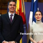 El presidente del Gobierno, Pedro Sánchez, con la primera ministra de Finlandia, Sanna Marin.