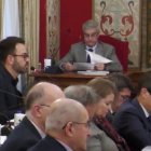 Adrián Santos Pérez, concejal de urbanismo, durante su intervención.