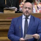 El líder del PP catalán, Alejandro Fernández