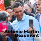 Pedro Sánchez en un mitin en Segovia