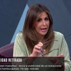 Nuria Roca, presentadora de "La Sexta".