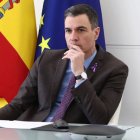 Pedro Sánchez, esta semana con gesto pensativo.