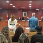 Imagen del inicio del juicio este lunes en la Audiencia Provincial de Cáceres