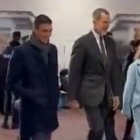 Fragmento del vídeo grabado en el interior de la estación del AVE en Murcia