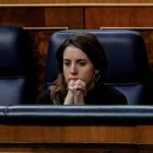 La ministra de Igualdad, Irene Montero