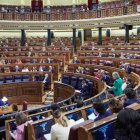 Imagen del Congreso al inicio de la sesión de control del miércoles 15 de marzo.