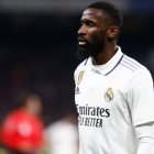 Antonio Rüdiger durante un partido con el Real Madrid.