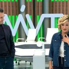 Iñaki López y Cristina Pardo en "Más vale tarde"