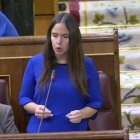 Belén Hoyo pregunta a Irene Montero en e Congreso