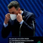 El presidente del Gobierno, Pedro Sánchez